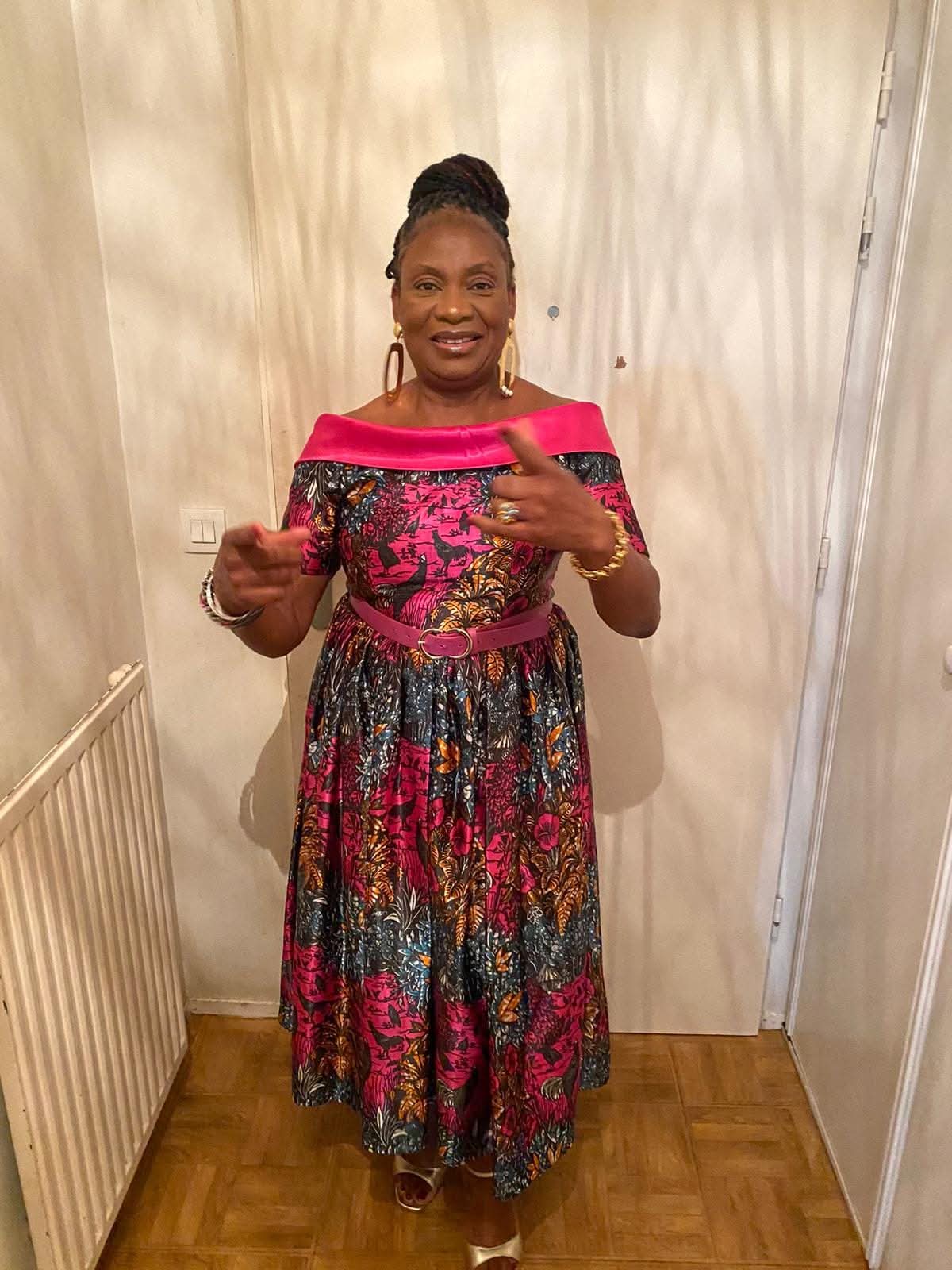 Photo de Mme Albertine KITAMBALA, Vice-présidente Relations extérieures